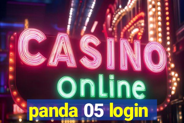 panda 05 login